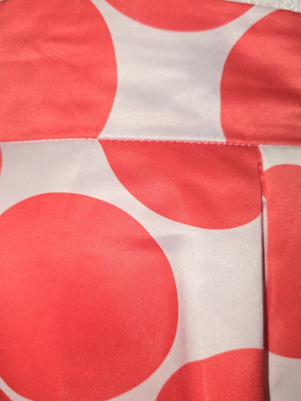 Women's Polka Dot Maxi Skirt - Picture 3 of 4